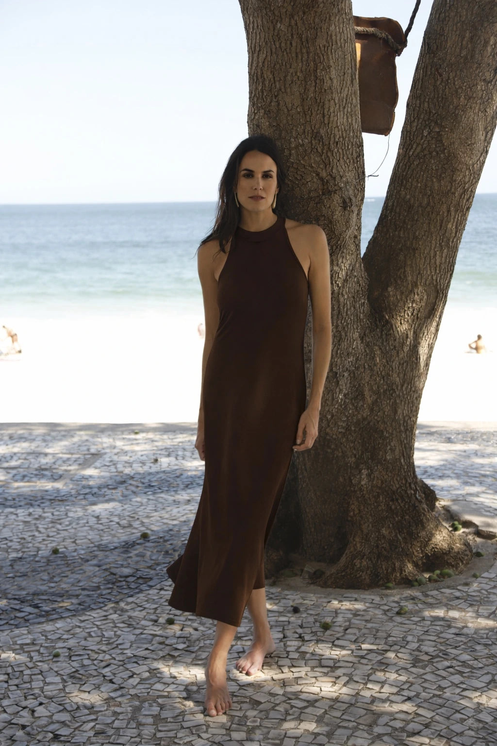 Panarea Dress Marrone Chris Cerf