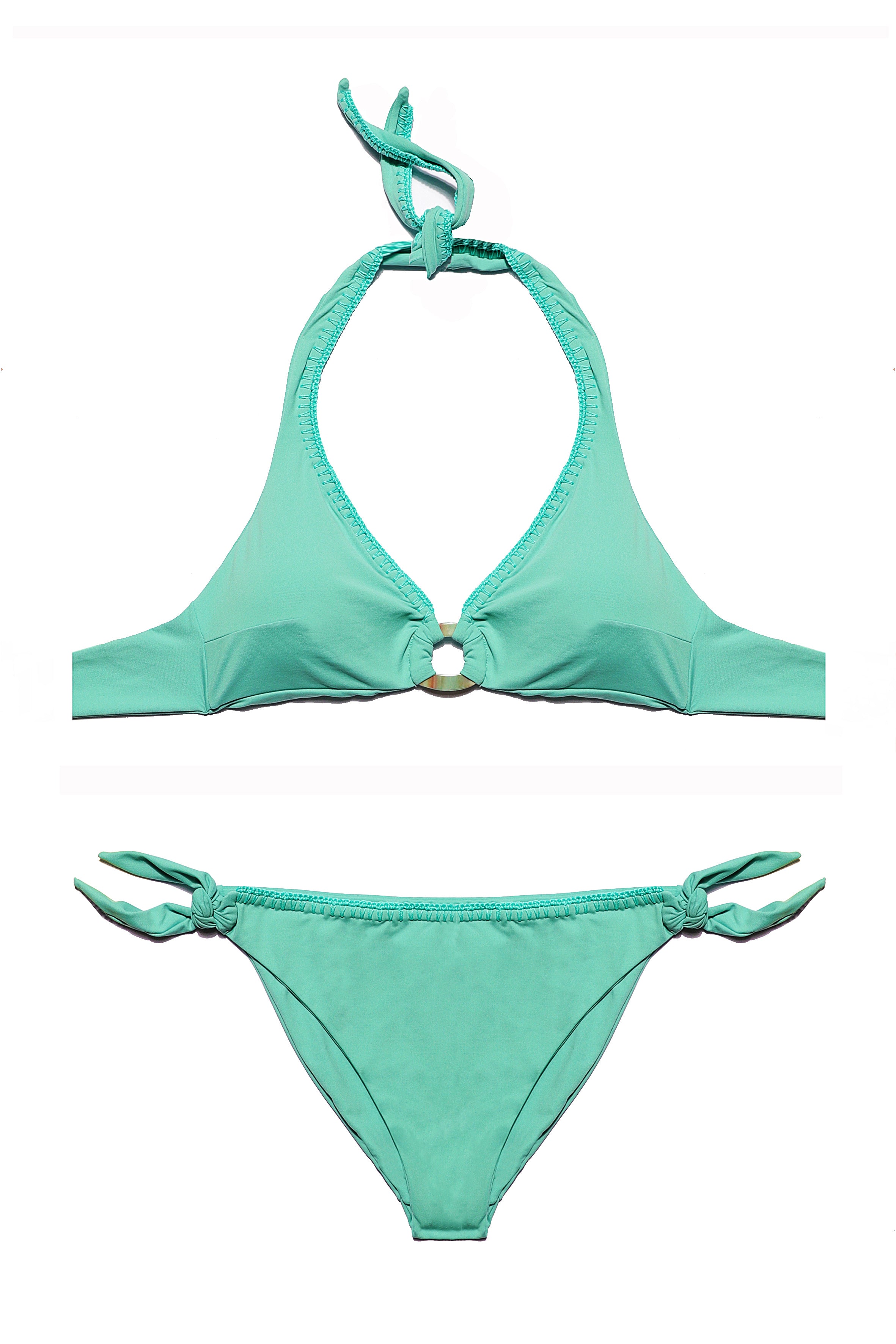 Bikini Milano Chris Cerf Verde Acqua