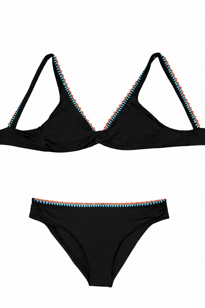 Bikini Vulcano Chris Cerf Nero